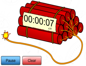 Online Timers and Stopwatches. Dynamite Timer