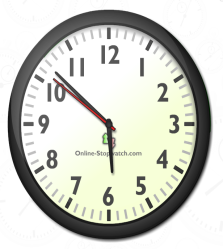 Online Timers and Stopwatches. Talking Analog Clock