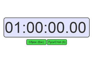 60 minute timer in french